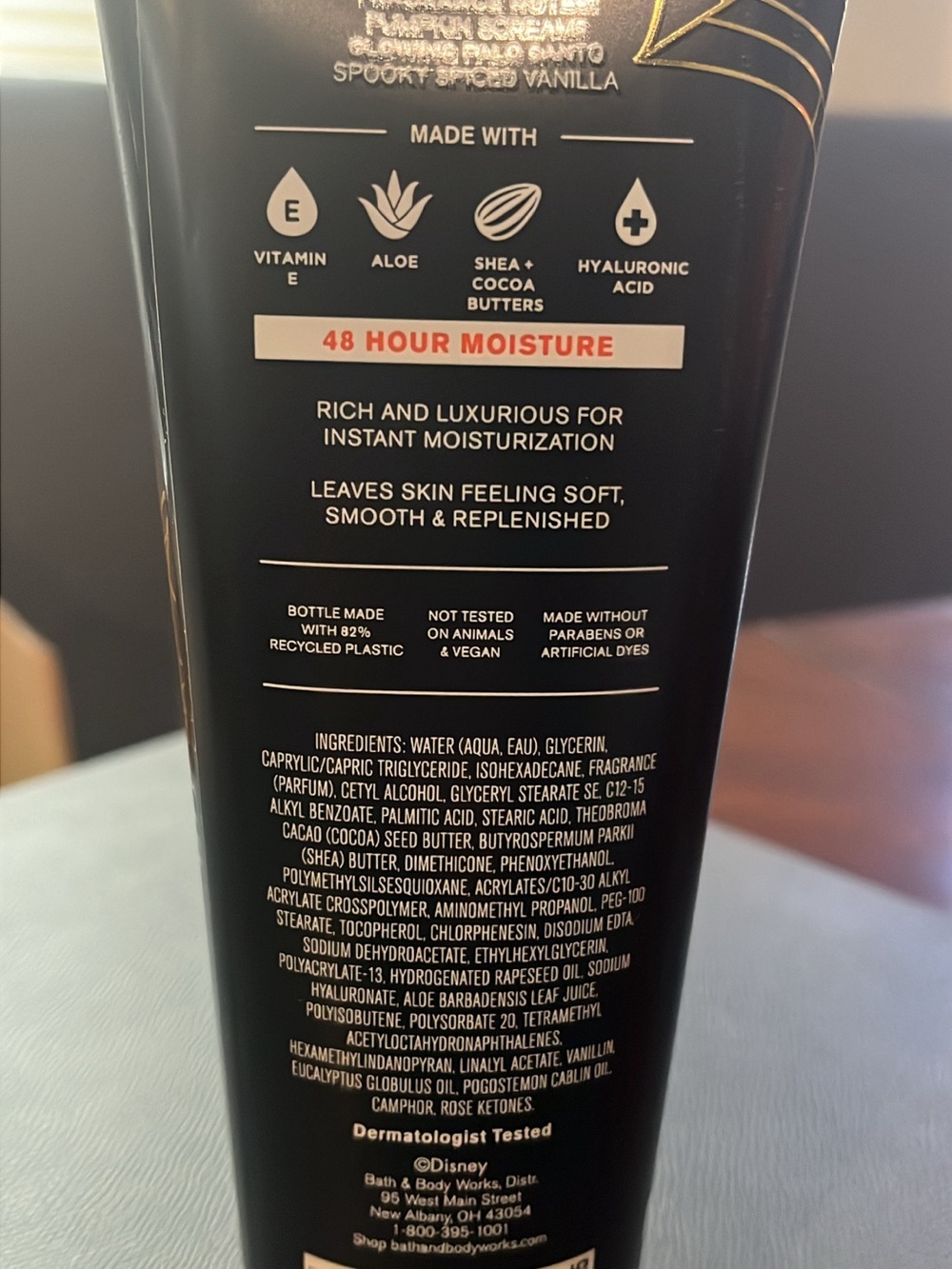 Bath & Body Works Jack Skellington Orange & Black Body Cream and Wash Set - Picture 4 of 4